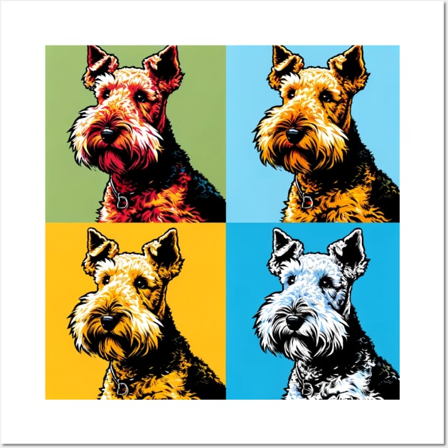 Welsh Terrier Pop Art - Dog Lovers Wall Art by PawPopArt